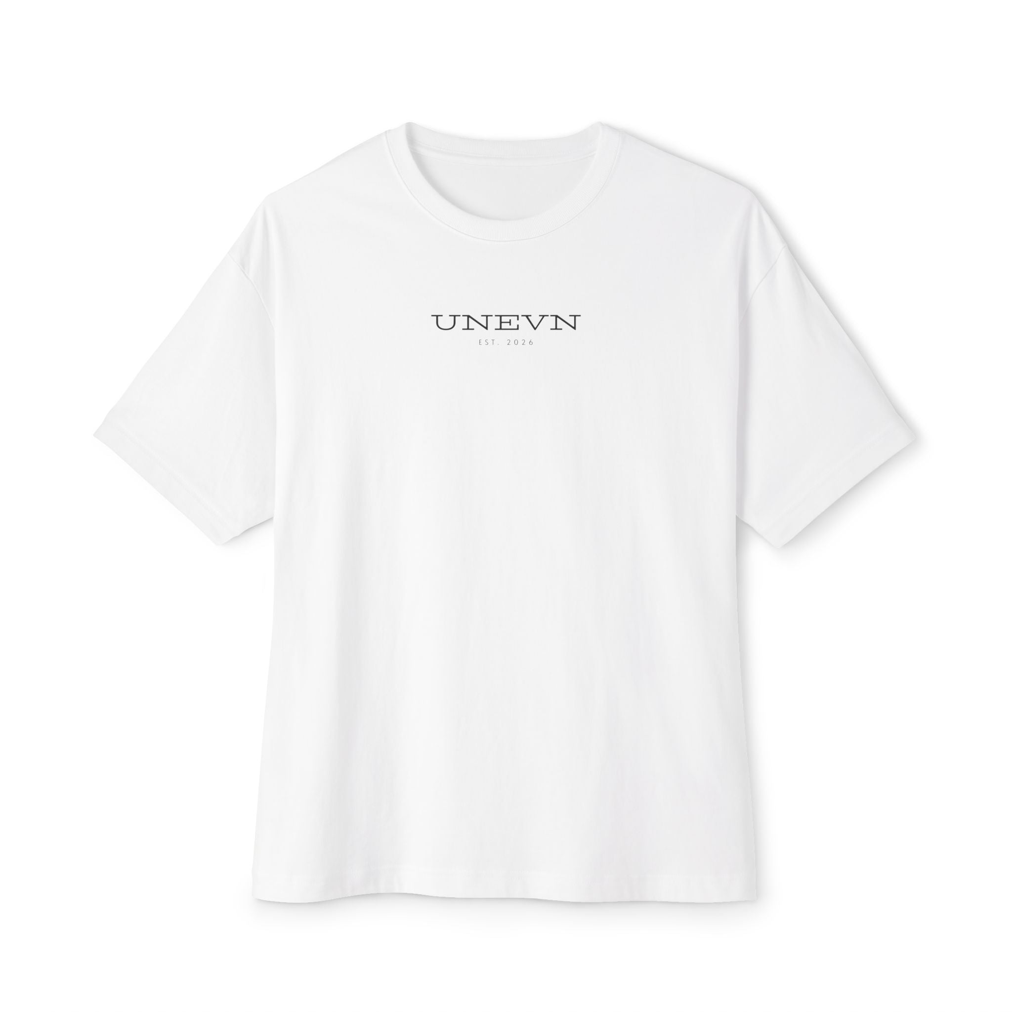 Basic. Unisex Oversized Boxy Tee