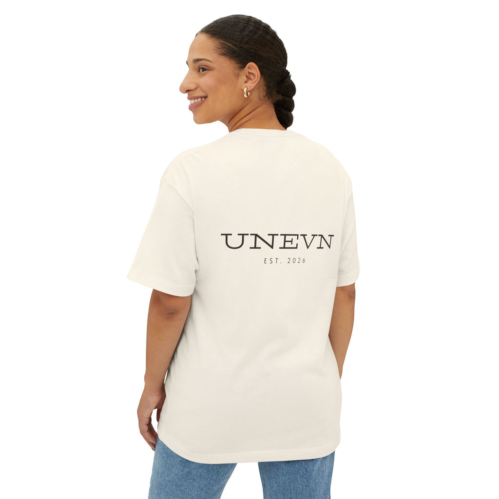 Basic. Unisex Oversized Boxy Tee