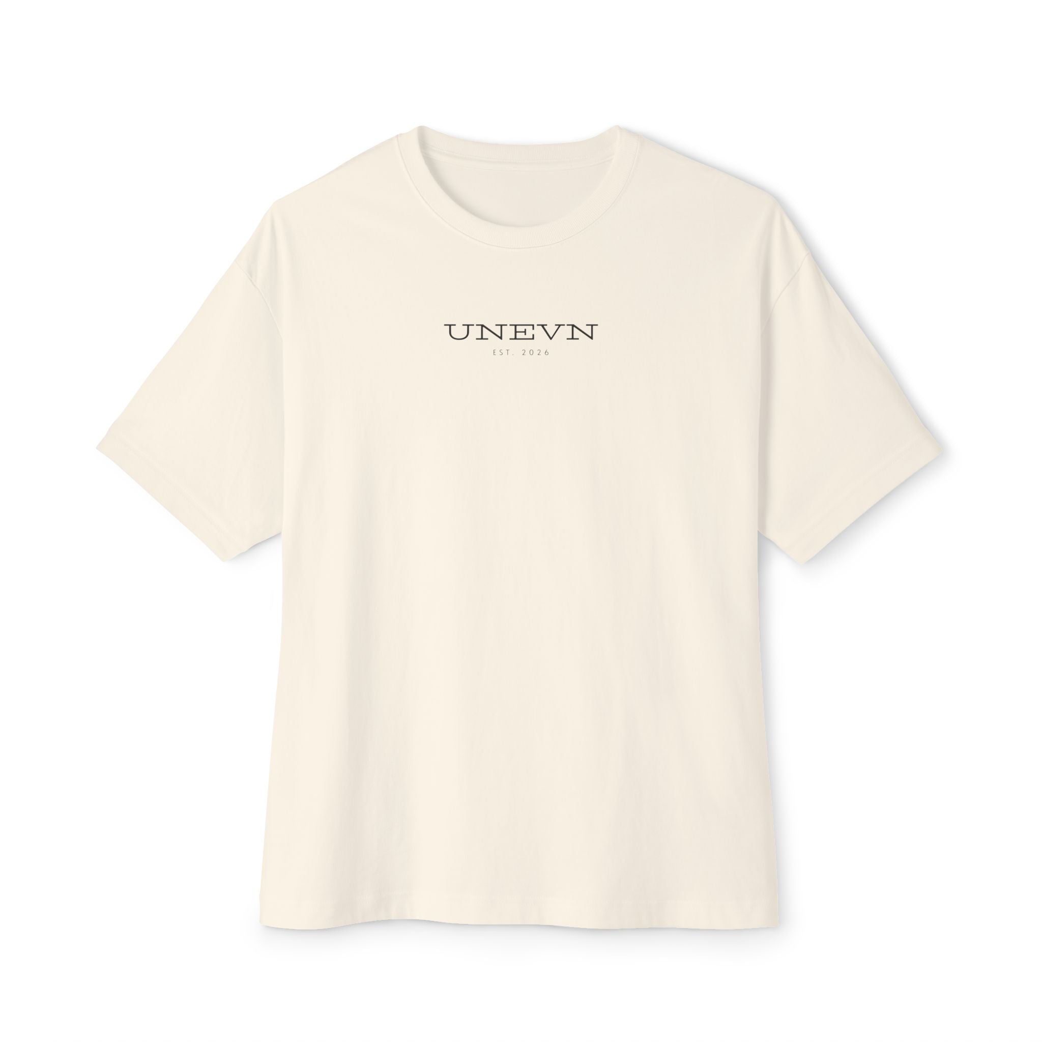 Basic. Unisex Oversized Boxy Tee